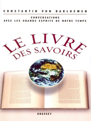 cover image of Le livre des savoirs